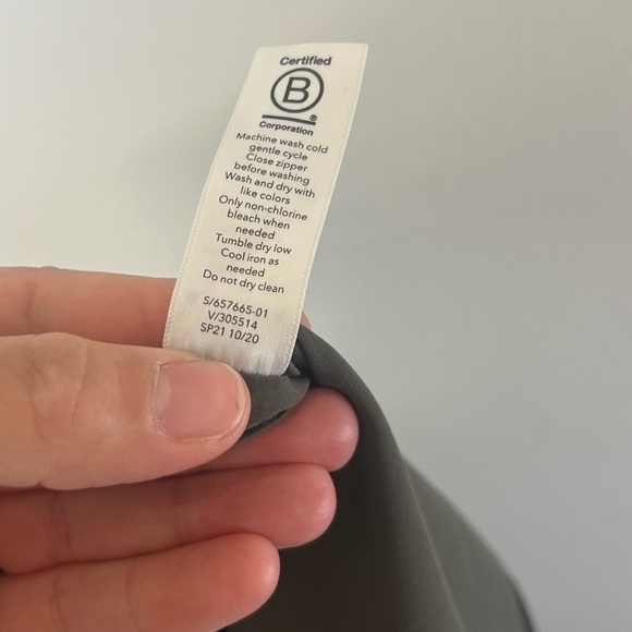 Athleta Nolita Wide Leg Green Pull-On Athletic Pants Size 22 - Picture 14 of 14